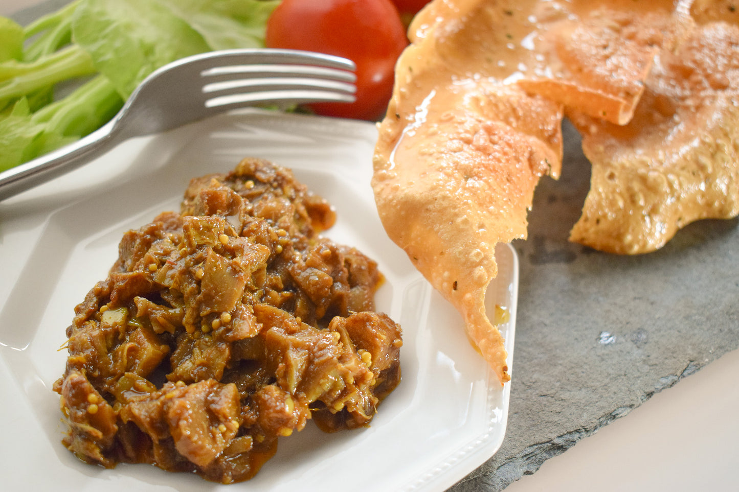 300ml Jar - Spicy Mushroom Curry Pickle