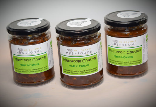 3 X 300ml Jars - Mushroom Chutney