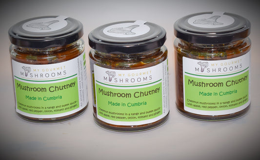 3  X 190ml Jars - Mushroom Chutney